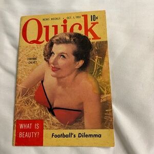Mini 1950s Vintage Magazine